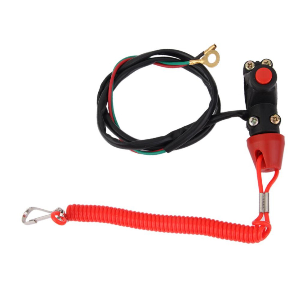 Universal Engine Stop Kill Tether Switch Lanyard For Atv Racing Emerge 780116789074