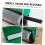 Handheld Glue 2 Rollers 1 Base 7.5cm Wide Professional Coating Gluing Tool for Carpentry 5