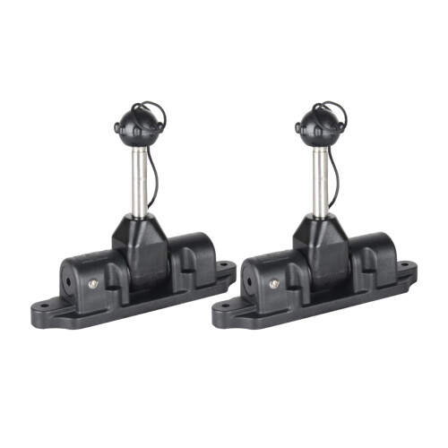 2pcs Universal Oar Holder Tie Down Paddle Lock Boat Dinghy Accessories