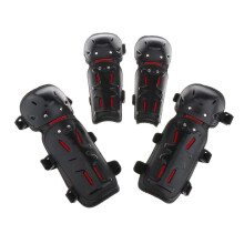 Motorcycle Knee Elbow Adult Shin Armor Bike Protector Guard Pad Gear