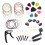 49pcs/kit Acoustic Guitar Accessories Kit Guitar Strings Picks Bone Br 1