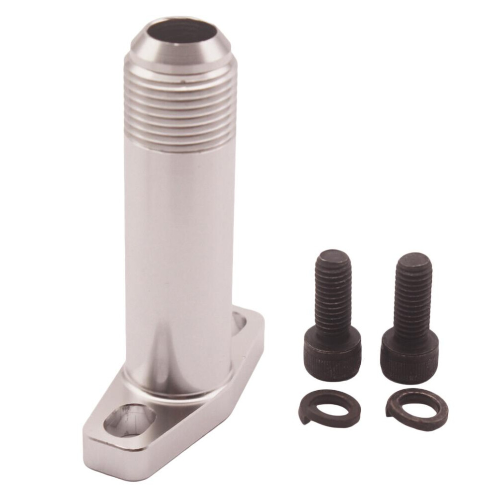 Billet Turbo Oil Drain Return Flang 10An Garrett Ball Bearing Gt28 Gt3 652479508695