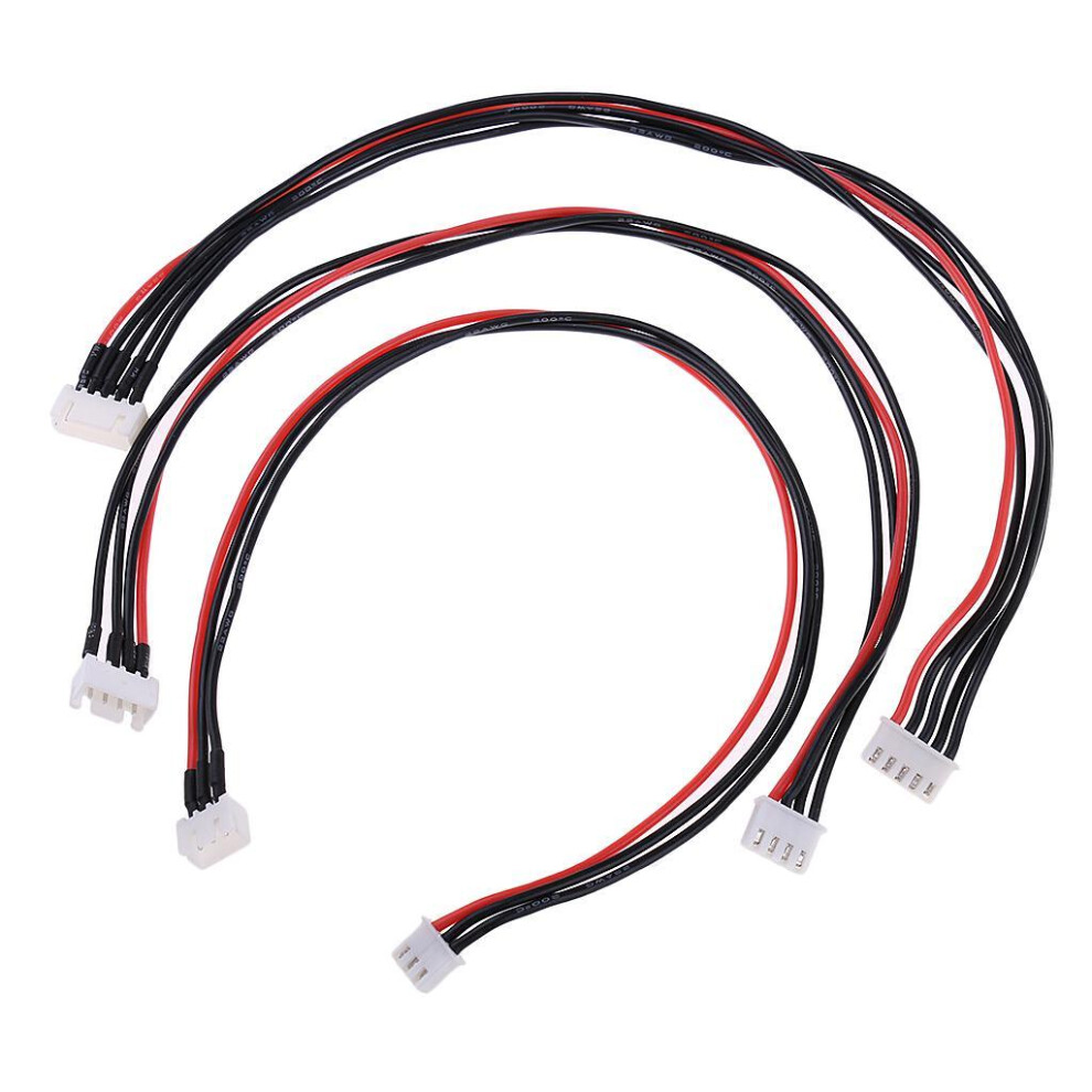2S 3S 4S 300Mm Lipo Balance Wire Extension Charged Cable For Battery C 703565672889