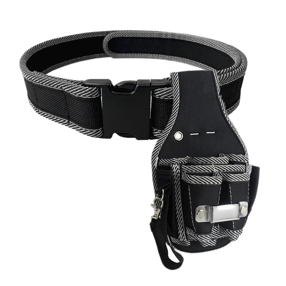 Adjustable Waist Belt Tool Storage Pouch With Belt For Gardening Woodw 785363383044