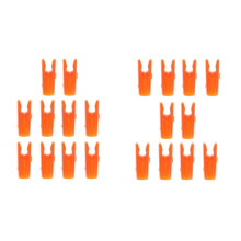 20Pcs Plastic Orange Color Archery Bow Arrow Insert Pin Nock SHAFT TAI