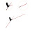 Golf Alignment Stick Holder Beginners Gift Practice Rod for Golf Cours 3