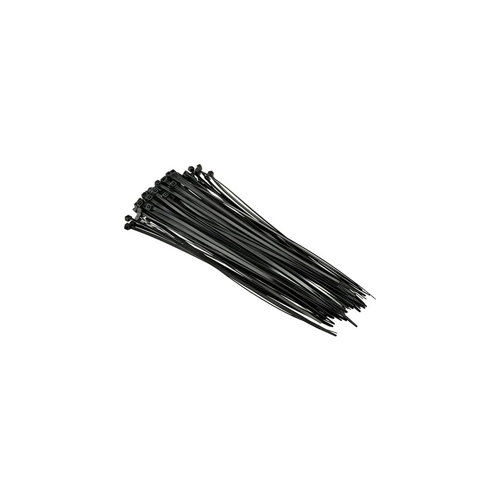 Heat Stabilized Uv Nylon Cable Zip Ties [Pack Of 1000] Â 11 In., 50Lbs, Black, Zip Ties | Office Organizers 9365049502030