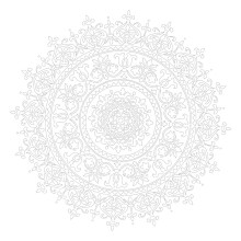 Mandala Stencil Washable Painting Stencil for on Wood Rock Art Project