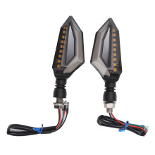 Wasserdichte LED-Blinker, verstellbare Motorradleuchten, zweifarbige Signalleuchten, dynamisches Lichtdesign, robuste Konstruktion, hohe Qualität