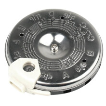 13 Hole C Tone Guitar Bass Pitch Pipe Tuner Tuning Tool with Case