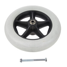 8" Polyurethane Wheelchair Replacement Front Wheel Wear Resist Castor