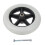 8" Polyurethane Wheelchair Replacement Front Wheel Wear Resist Castor 1