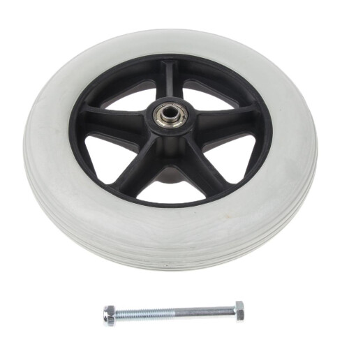 8" Polyurethane Wheelchair Replacement Front Wheel Wear Resist Castor