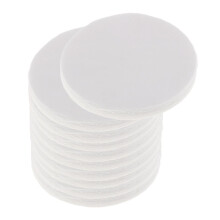 100Pcs Round Ceramic Fiber Insulation Blanket Microwave Kiln Shelf Pap