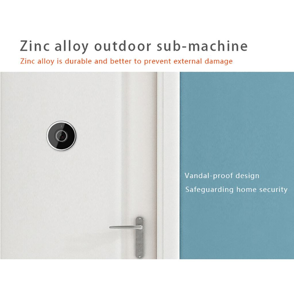 3.5'' Lcd Peephole Video Camera Hd Door Viewer In/Outdoor Invisible Mo 767589692933
