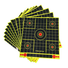 10pcs Shooting Paper Target Archery Splatter Targets Aim Object Sheets