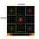 10pcs Shooting Paper Target Archery Splatter Targets Aim Object Sheets 2