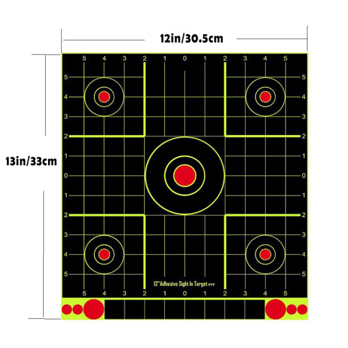 10pcs Shooting Paper Target Archery Splatter Targets Aim Object Sheets 1