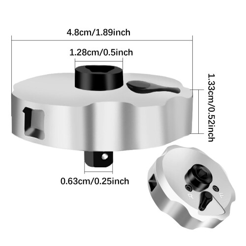Mini Ratchet Socket Wrench Reversing Screwdriver for DIY Projects Auto 1