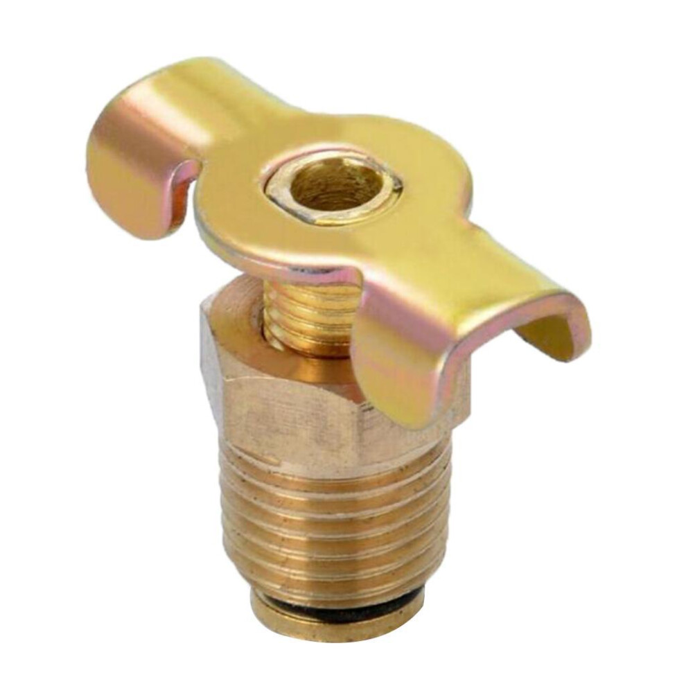 Air Compressor Tank Drain Valve Switch Plug Screw Brass With T-Handle 557640532465