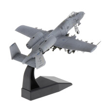 1/100 A-10 Attack Plane American Fighter Diecast Aircraft Model
