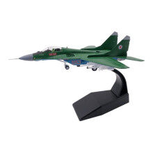 1/100 MIG-29 Fighter Diecast Model Aircraft w/ Dispaly Stand Home Deco