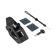 Helmet Chin Mount Bracket Sports Camera Holder for Bicycling Outdoor