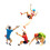 1/64 Resin Climbing Figures Miniature Desktop Ornament 1