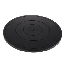 360Degree Plastic Turntable Display Stand Tray Platform for TV Monitor