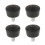 4 Pcs Tripod Feet 1/4" Thread Screw for Nikon Manfrotto Bionano Arca S 3