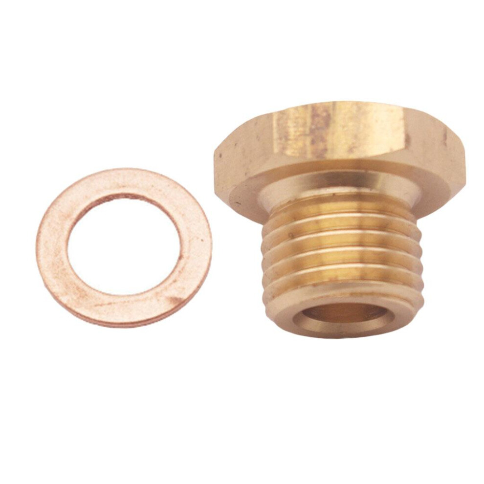 Pressure Temperature Gauge Sender Adapter 1/8" Npt To M14x1.5 Male M14 747893422020