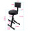 Foldable Guitar Stool Folding Padded Seat Drum Throne for Bar Drummer 2