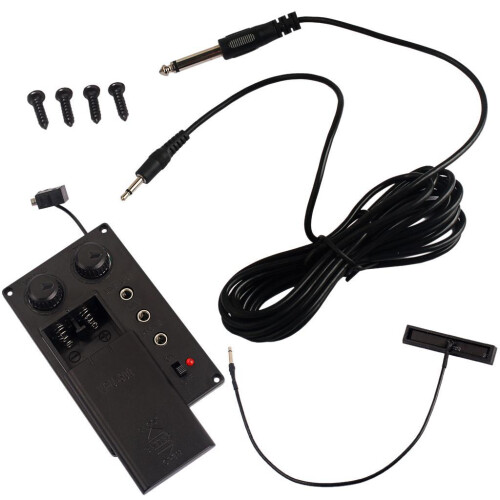 Electronic Violin Silent EQ Pickup Piezo with Cable