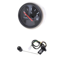 Universal Boat Truck RV Car Marine 2" 52mm Fuel Level Gauge for Sensor