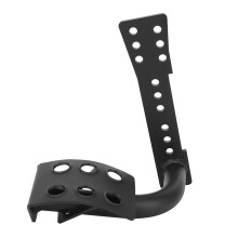 Poggiapiedi per Jeep Wrangler con superficie antiscivolo, stabilità migliorata, finitura resistente verniciata a polvere, fissaggio a doppio foro,