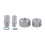 Rear AC Elimination Kit Stable Air Conditioning Block Off Kit for Dodg 1
