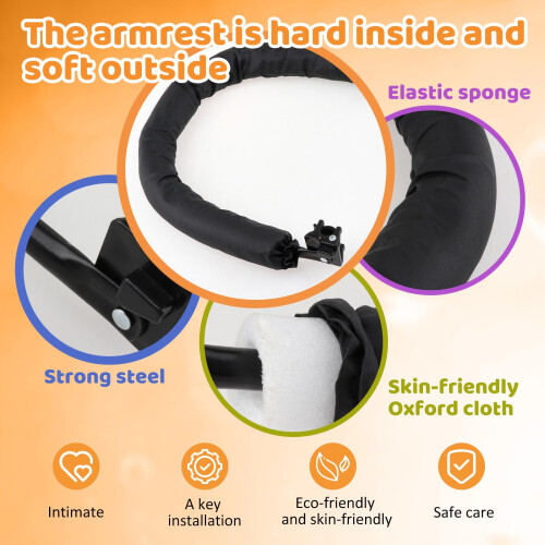 Universal Handle Stroller Support Bar for Pushchair Kids Carriages Str 2