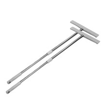 2 Pieces Retractable Stainless Steel Sign Holders for Parties Airport