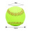 Sports Practice Softballs Lightweight for Training Backyard Hitting Pi 2