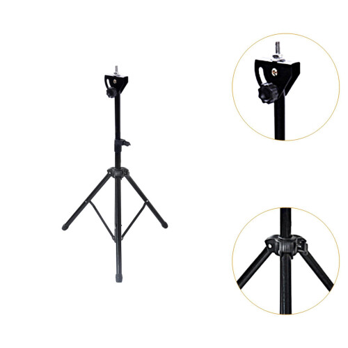 8inch Dumb Drum Stand Folding Non Slip Bottom Fits 8'' Single Sided Dr 2