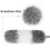 Fluffy Duster with Stainless Steel Extendable Handle, Detachable Microfiber Head for Easy Cleaning 4