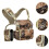 Binocular Harness Chest Pack Large Nylon for Birdwatching Backpacking 3