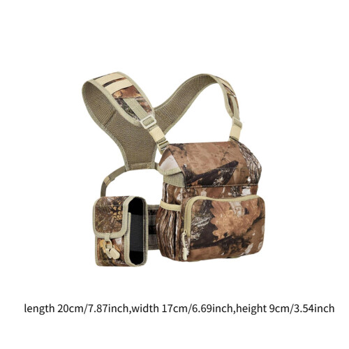 Binocular Harness Chest Pack Large Nylon for Birdwatching Backpacking 1