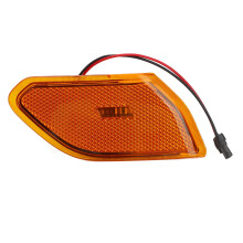 ABS-LED-Seitenmarkierungsleuchten, kompatibel mit Jeep Gladiator 2020–2021, Plug-&-Play-Installation, wasserdichtes Design, bernsteinfarbene