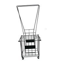 Tennis Ball Basket with Wheels Tennis Ball Retriever for Sports Suppli