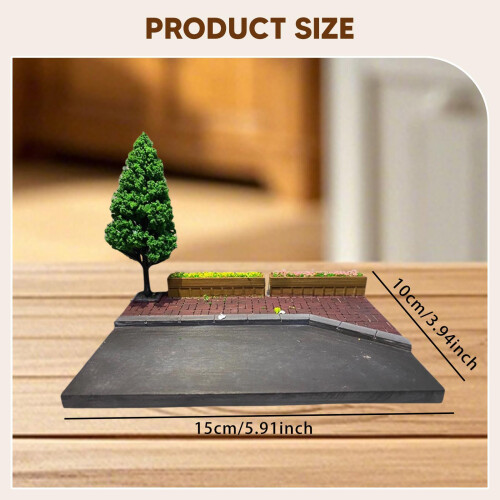 1/64 Scale Miniature Scene Model Background Mini Architectural Model f 1