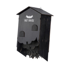Wooden Bats House Decoration Tree Hanging for Backyard Land and Roost