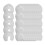 50x SPA Face Rest Covers White Disposable Headrest Covers for Massage 1