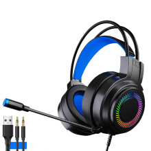 Epic Gaming Headset, LED-belysning, ergonomisk design, snabb och effektiv ljudåtergivning för intensiva spelstrider