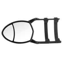 Specchietto retrovisore per rimorchio Dual View, installazione rapida senza attrezzi, specchietto retrovisore per rimorchio con clip, estende il